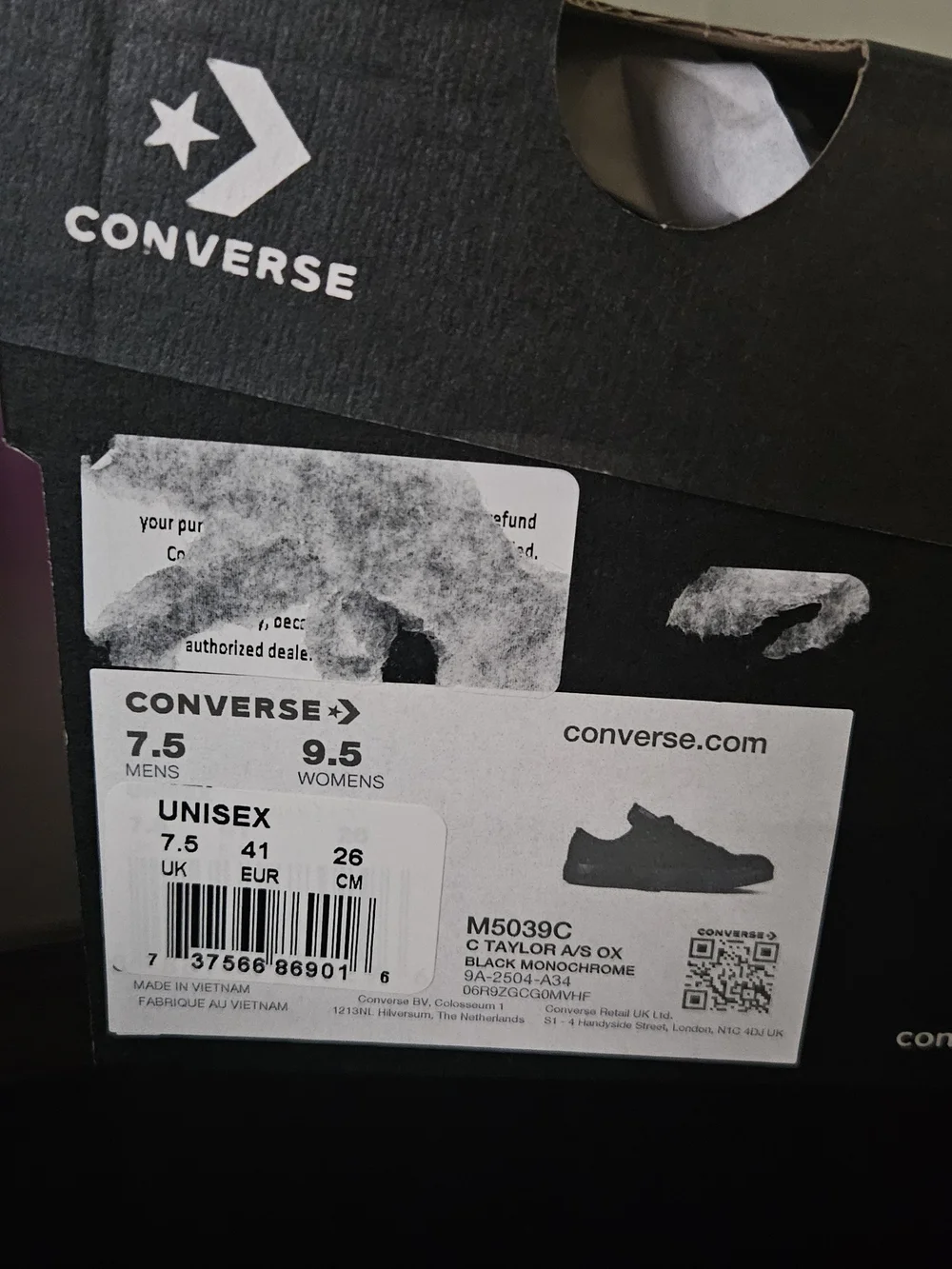 Converse All Star Low Top Sneakers - Black